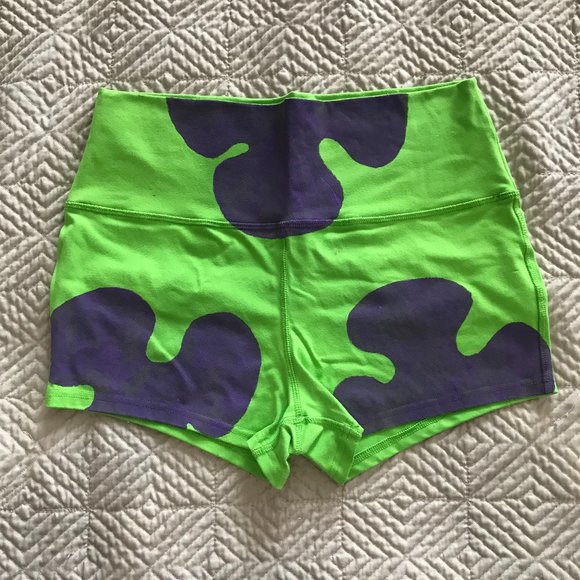 Kneedarkyear | Other | Hand Painted Patrick Star Spandex Shorts | Poshmark